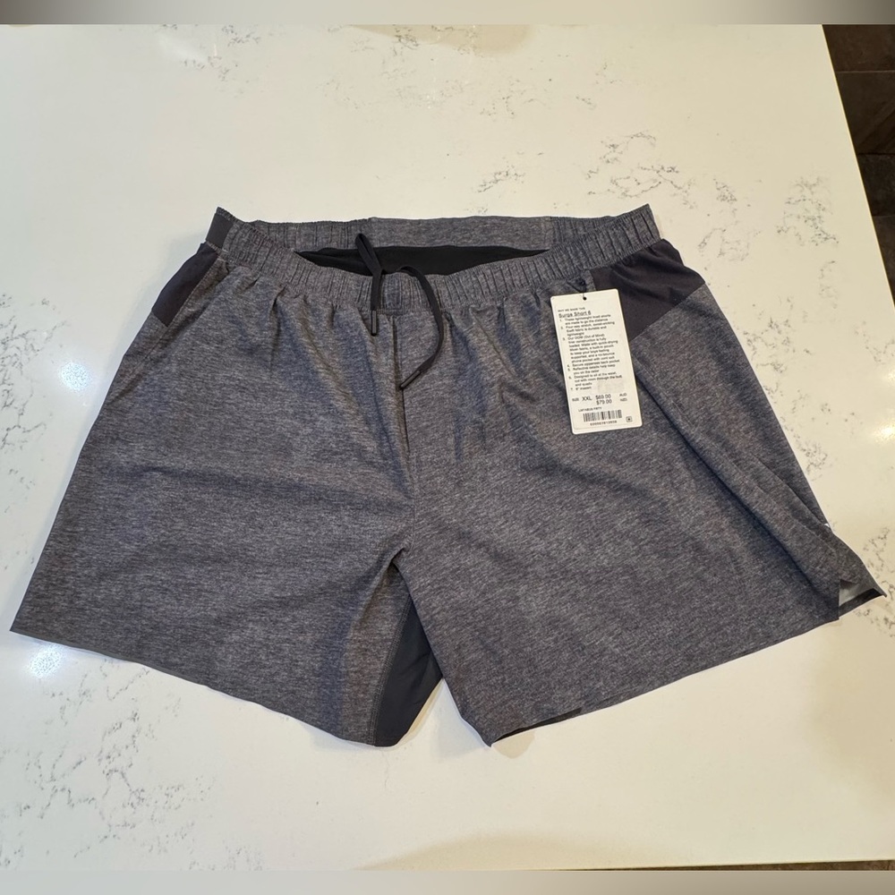 lululemon athletica Men's Charcoal Athletic Shorts